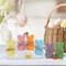 Easter Decorations - 6PCS Wood Bunny Peeps Easter Tiered Tray Decor Signs
